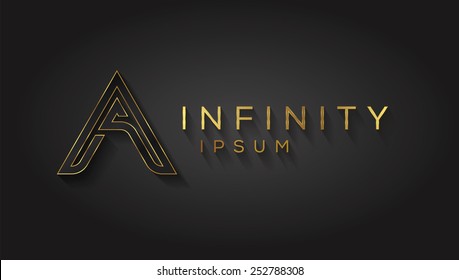 Alphabet symbol. Vector illustration.