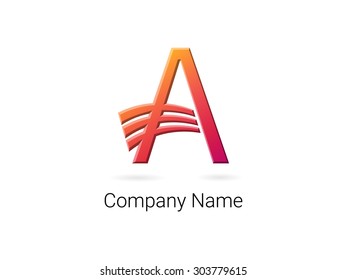 Alphabet symbols  and elements of A letter
