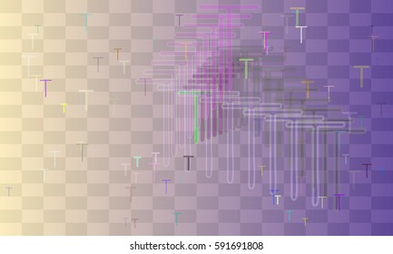 Alphabet T background pattern