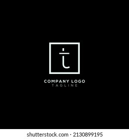 Alphabet T initial letter minimal icon logo