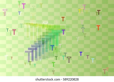 Alphabet T pattern idea