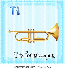 Alphabet T is for trumpet