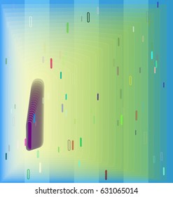 Alphabet I text background icon
