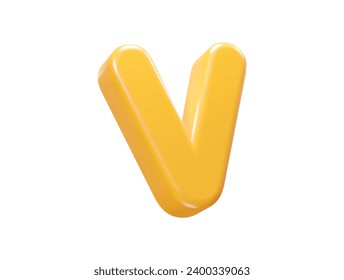 Alphabet text effect illustration transparent element