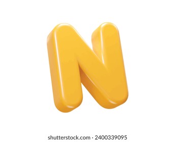 Alphabet text effect illustration transparent element