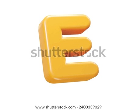 Alphabet text effect illustration transparent element