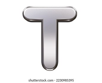 Alphabet text effect transparent vector element rendering