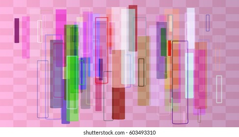 Alphabet I text idea pattern