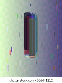 Alphabet I text template elements