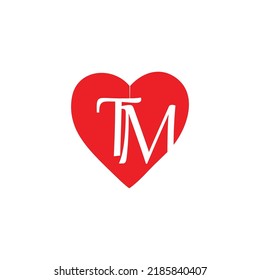 Alphabet TM Love Logo design, modern,vector,heard,typography
symbol logo icon 