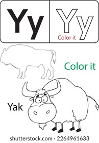 Alphabet Tracing Book for Kids. Alphabet tracing practice Letter A to Z. Uppercase lowercase trace practice activity page. Trace and color for kids.Kids worksheet with alphabet letters.Tracing page.