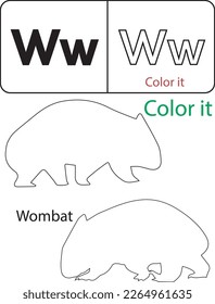 Alphabet Tracing Book for Kids. Alphabet tracing practice Letter A to Z. Uppercase lowercase trace practice activity page. Trace and color for kids.Kids worksheet with alphabet letters.Tracing page.