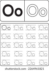 Alphabet Tracing Book for Kids. Alphabet tracing practice Letter A to Z. Uppercase lowercase trace practice activity page. Trace and color for kids.Kids worksheet with alphabet letters.Tracing page.