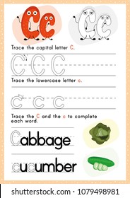 Alphabet Tracing Worksheet. Alphabet activity for pre schoolers and kindergarten A-Z.English activity for kids. A4 paper ready to print.