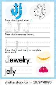 Alphabet Tracing Worksheet. Alphabet activity for pre schoolers and kindergarten A-Z.English activity for kids. A4 paper ready to print.