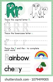 Alphabet Tracing Worksheet. Alphabet activity for pre schoolers and kindergarten A-Z.English activity for kids. A4 paper ready to print.