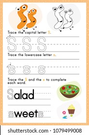 Alphabet Tracing Worksheet. Alphabet activity for pre schoolers and kindergarten A-Z.English activity for kids. A4 paper ready to print.