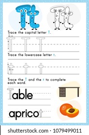 Alphabet Tracing Worksheet. Alphabet activity for pre schoolers and kindergarten A-Z.English activity for kids. A4 paper ready to print.