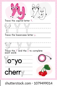 Alphabet Tracing Worksheet. Alphabet activity for pre schoolers and kindergarten A-Z.English activity for kids. A4 paper ready to print.