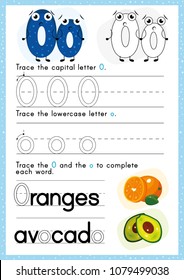 Alphabet Tracing Worksheet. Alphabet activity for pre schoolers and kindergarten A-Z.English activity for kids. A4 paper ready to print.