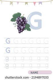 Alphabet Tracing Worksheet. Alphabet Aktivität für Vorschulen und Kindergarten A-Z. Handschriftenheft für Kinder