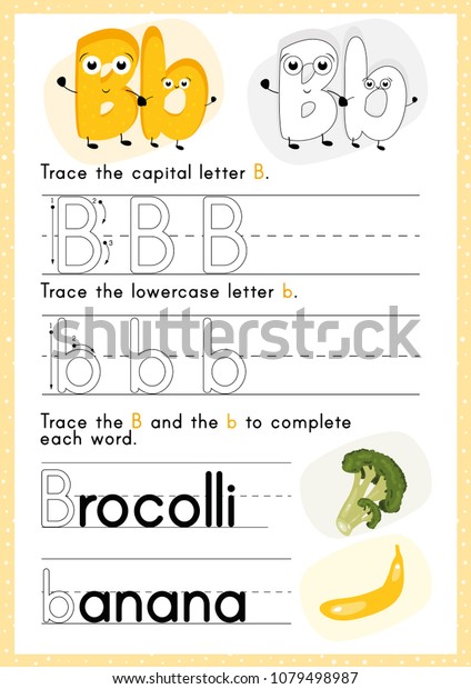 Kindergarten English Worksheets Alphabets - A Worksheet Blog