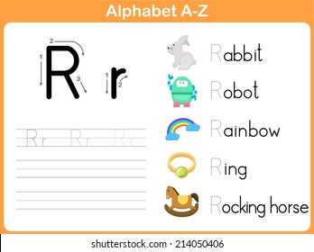 Alphabet Tracing Worksheet: Writing A-Z