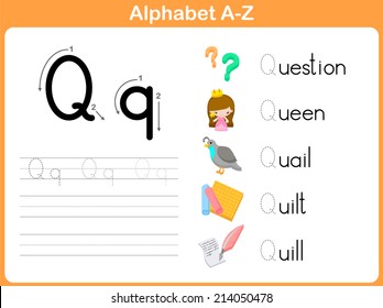 Alphabet Tracing Worksheet: Writing A-Z