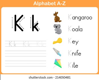 Alphabet Tracing Worksheet: Writing A-Z