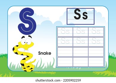 Alphabet Tracing Worksheet: Writing A-Z