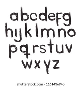 alphabet type font icons