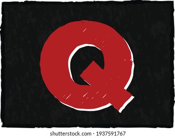 Q A イラスト の画像 写真素材 ベクター画像 Shutterstock
