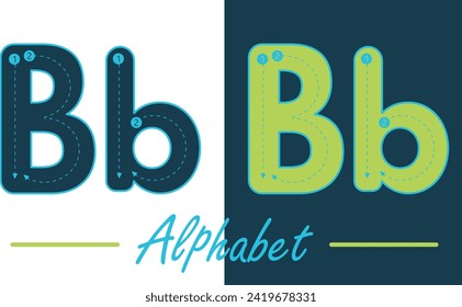 Alphabet typescript English letter design