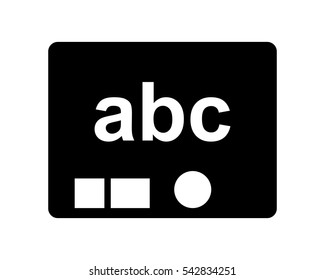 alphabet typography typeset typeface alphabet font image vector icon