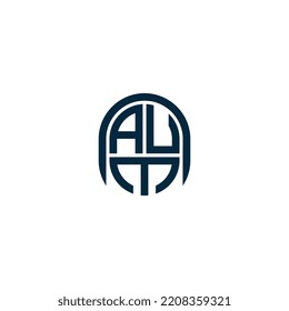 Alfabeto A U E Letra A diseño de logotipo U y E, símbolo de plantilla vectorial de tipografía creativa de A U E Logo moderno