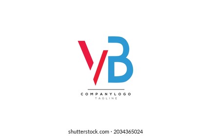 Alphabet VB BV Initial Letter Monogram Icon Logo vector illustration abstract  web character logotype 
initials icon badge business