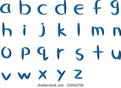 alphabet vector