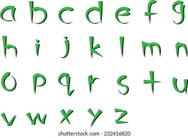 alphabet vector