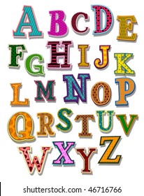 The Alphabet - Vector