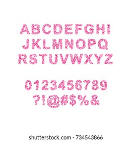 Alphabet vector art
