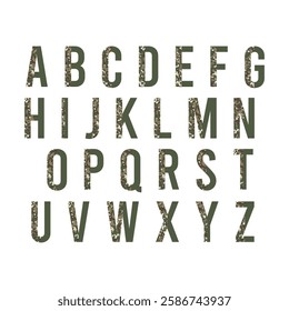 Alphabet Vector Font A to Z