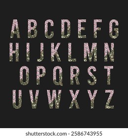Alphabet Vector Font A to Z