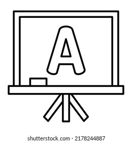 A alphabet Vector icon which is suitable for commercial work and easily modify or edit it

