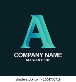 A alphabet vector logo inspirations 