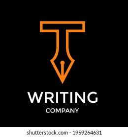 alphabet vector logo template illustration.This logo suitable for title company