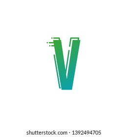 alphabet vector template. Design for poster, banner or print. Design for your project.