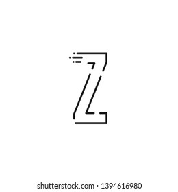 Alphabet vector template. Design for poster, banner or print. Design for your project.