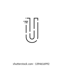 Alphabet vector template. Design for poster, banner or print. Design for your project.