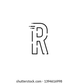 Alphabet vector template. Design for poster, banner or print. Design for your project.