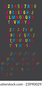 Alphabet vectors are pivotal in various applications, notably in children's education and beyond. In education, they serve as fundamental tools for teaching language skills, reading, and writing.